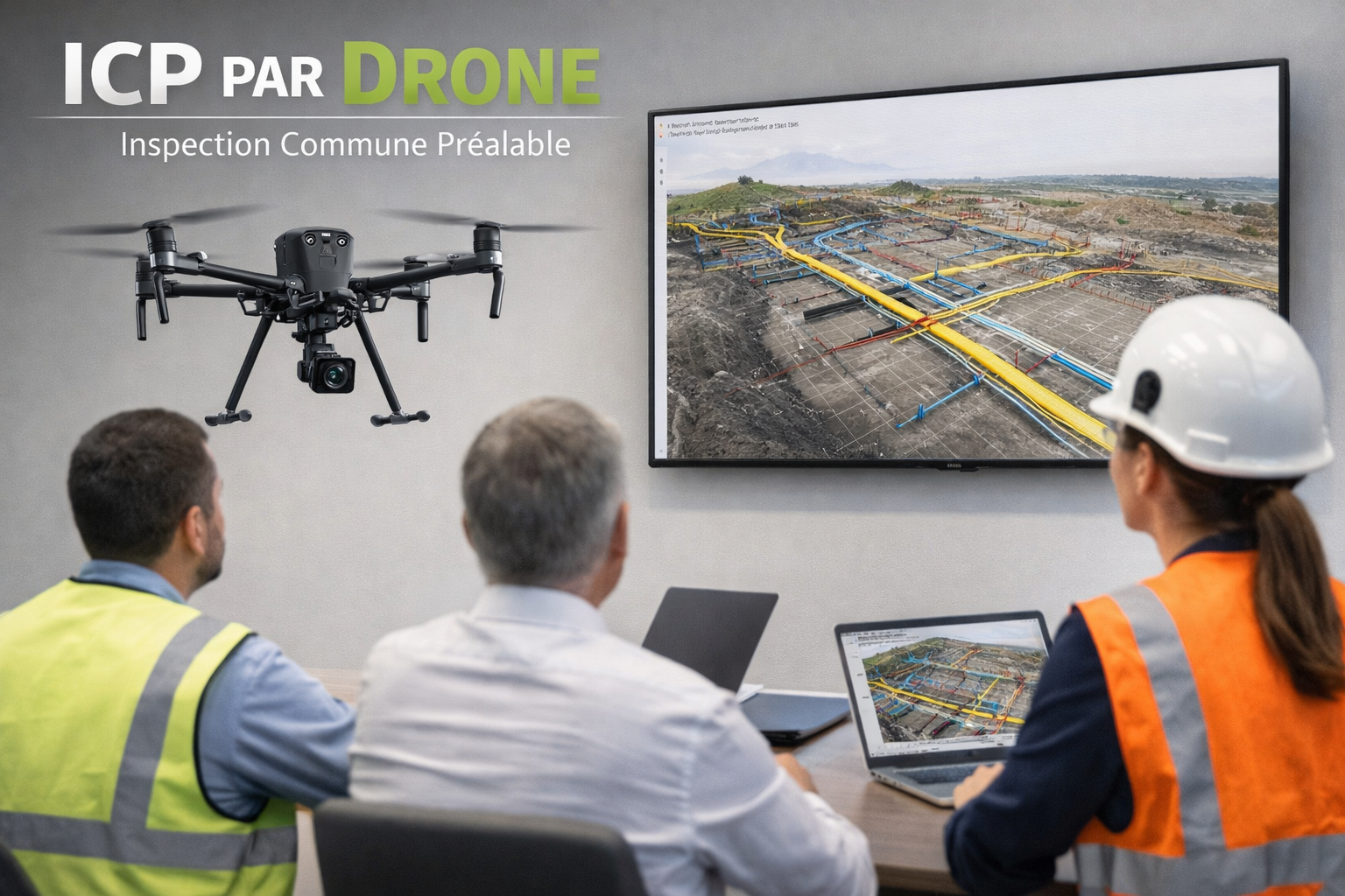 Inspection Commune Préalable par drone en Normandie