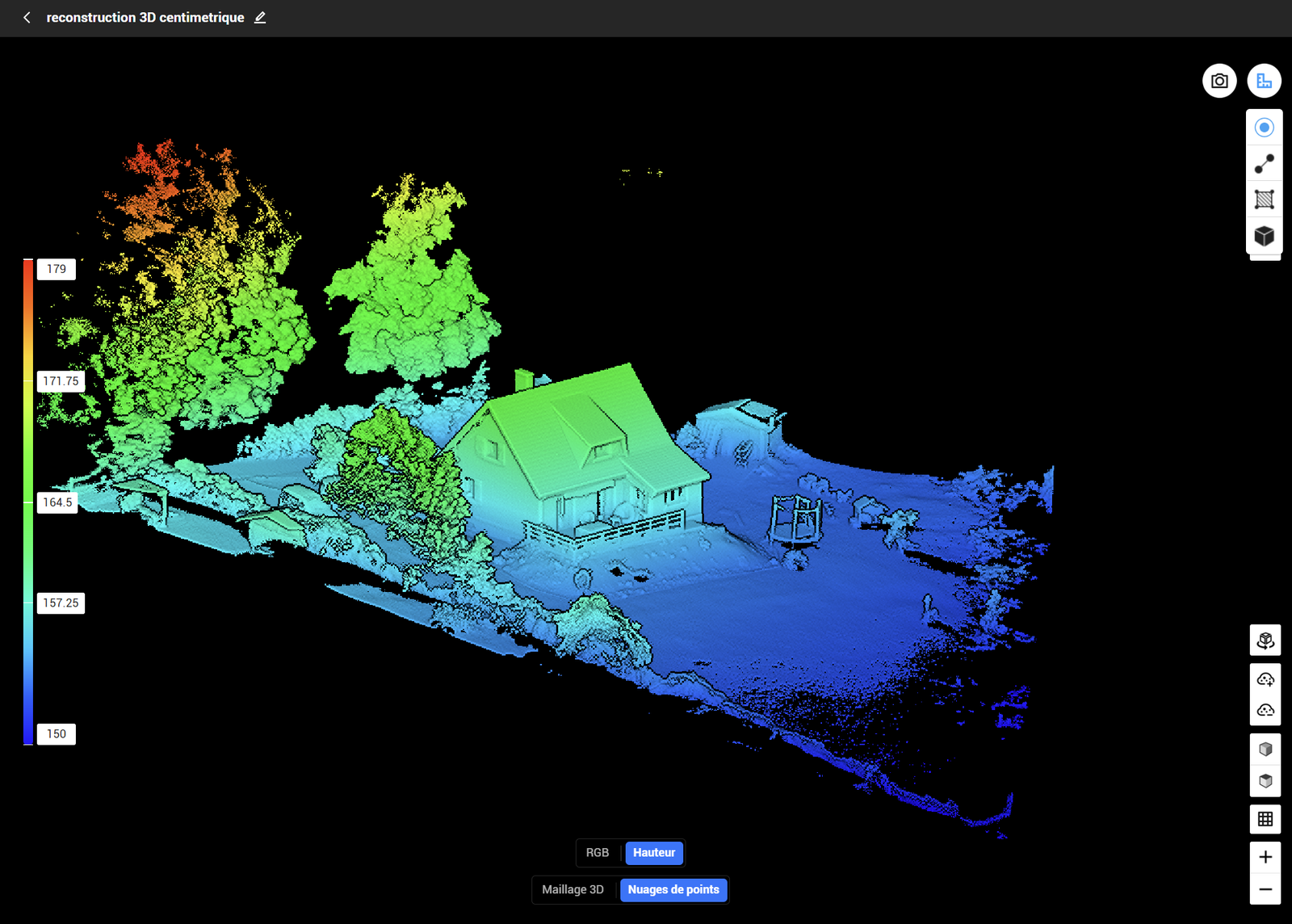 Démonstration technique de modélisation 3D par drone en Normandie